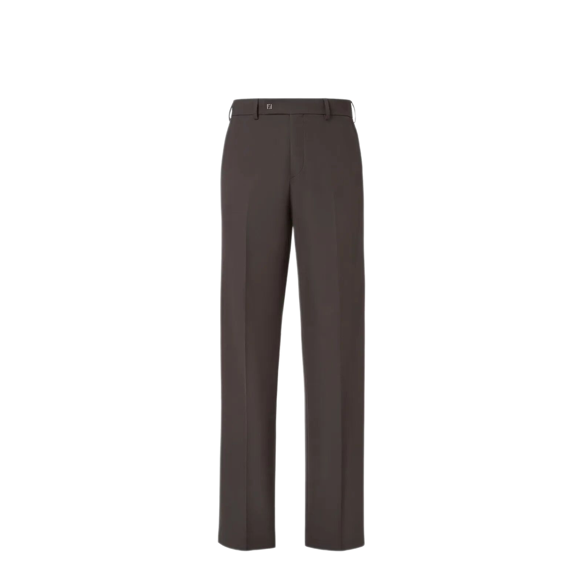 Brown wool trousers