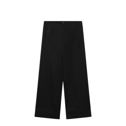 MAYFEYR - Toteme - Fluid Satin Trousers In Black Viscose - 263-WRB0420FB0671001