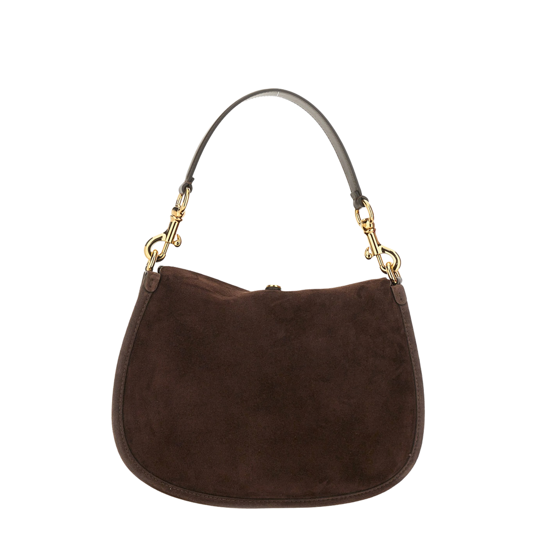 Suede Shoulder Bag