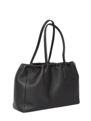 Cabas Drawstring Cuir Triomphe Shoulder Bag