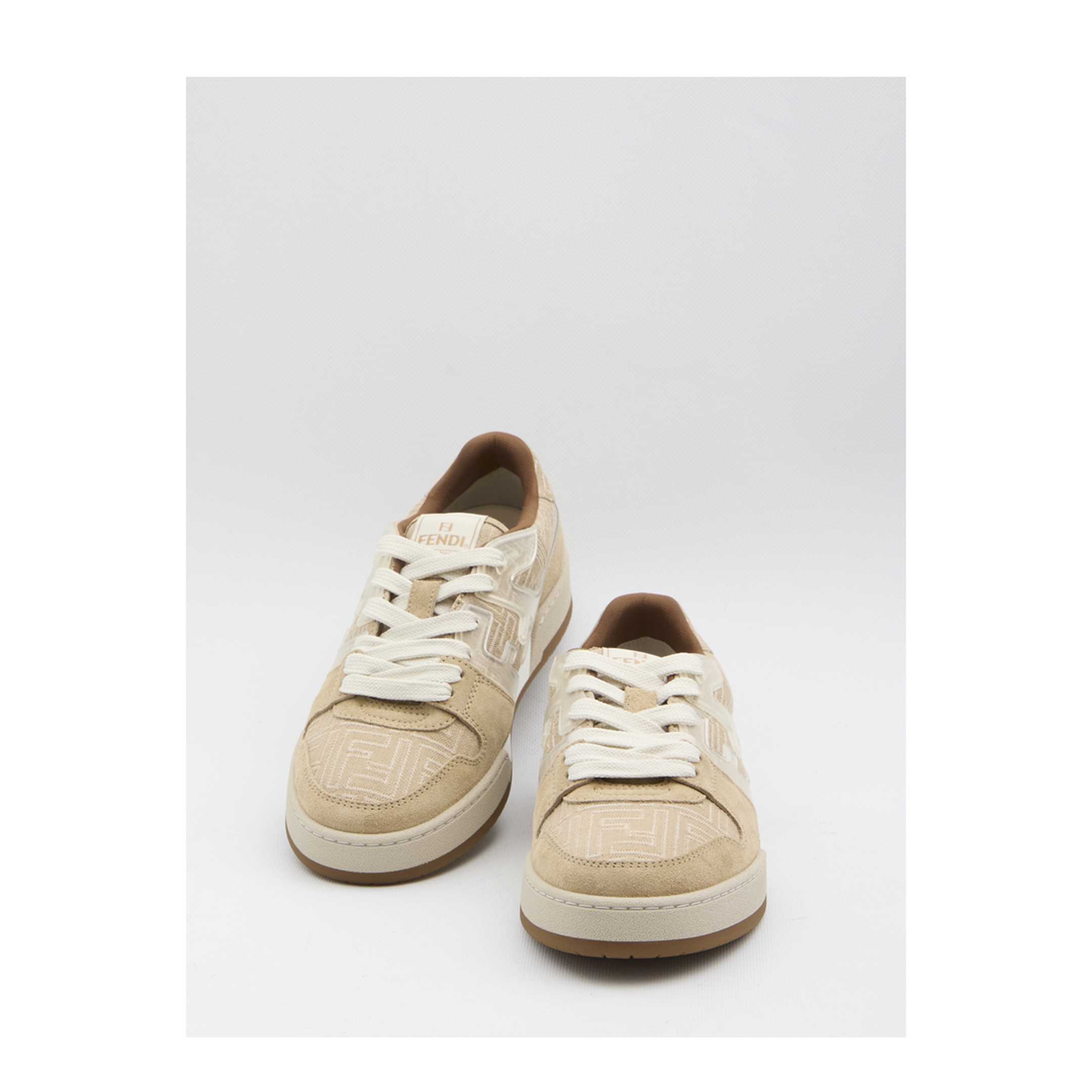 Match Trainers Fabric Beige
