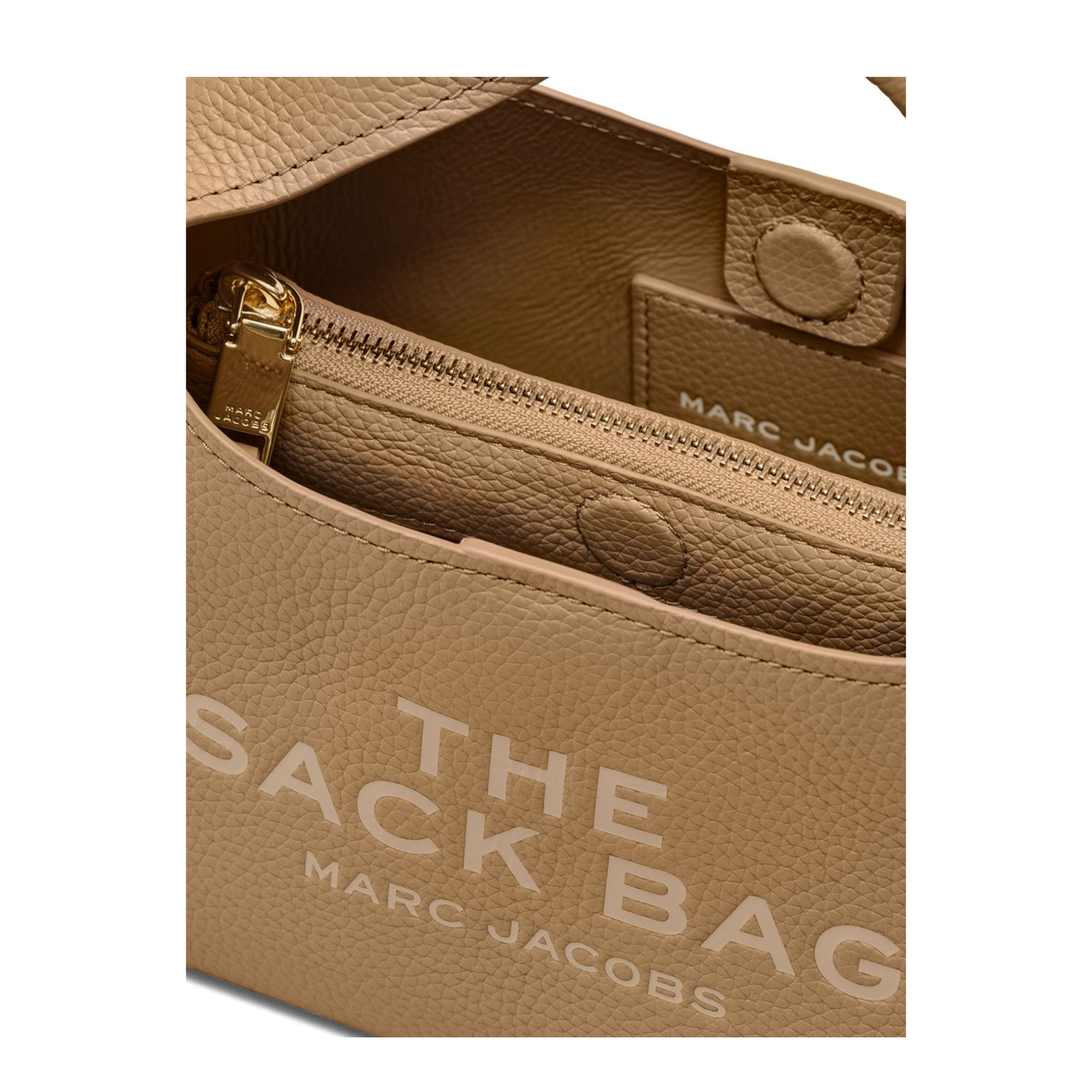 Beige Leather Handbag