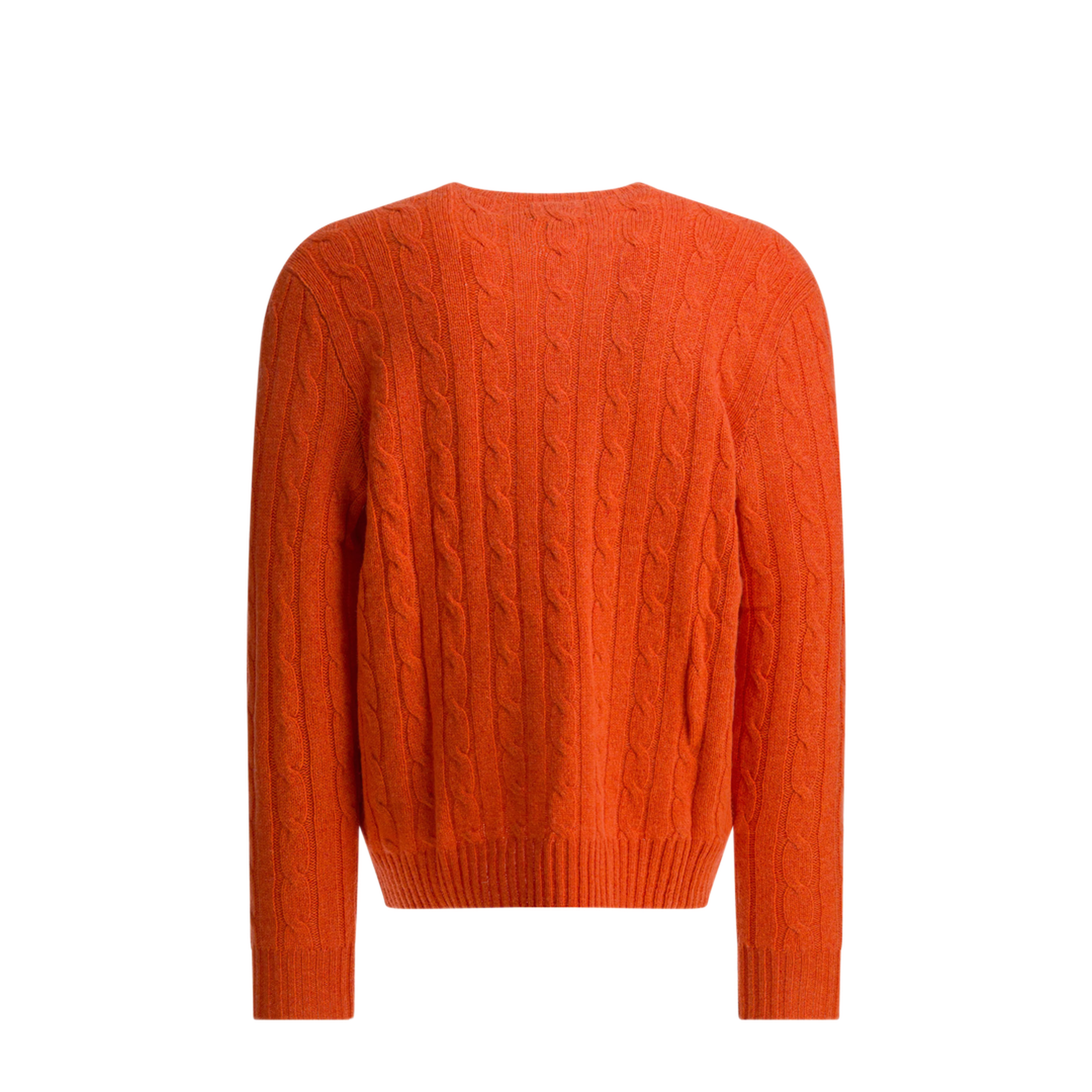 MAYFEYR - Polo Ralph Lauren - Cashmere Sweater - 710876728023JAFFAORANGEHEATHER