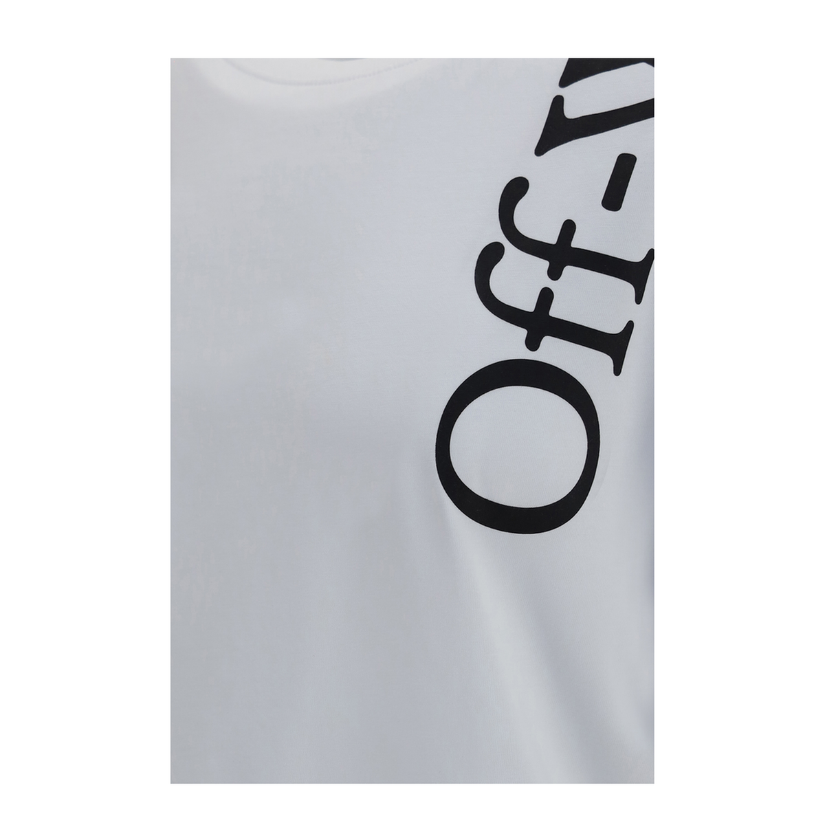 MAYFEYR - Off-White - Vertical Bookish Skate T Shirt - OMAA120F26JER01010100