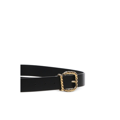 Coaxial Loop Belt in Black