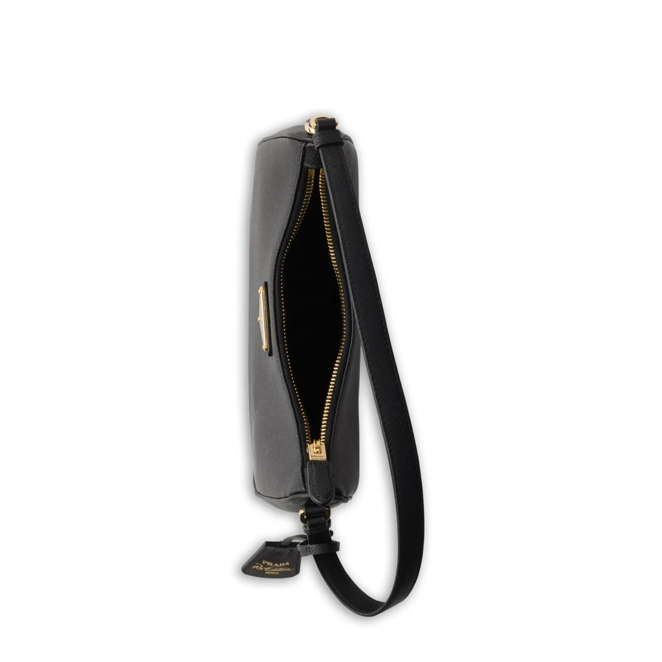 MAYFEYR - Prada - Black Re-Edition Mini Saffiano Leather Bag - 1N204WNZVF0632