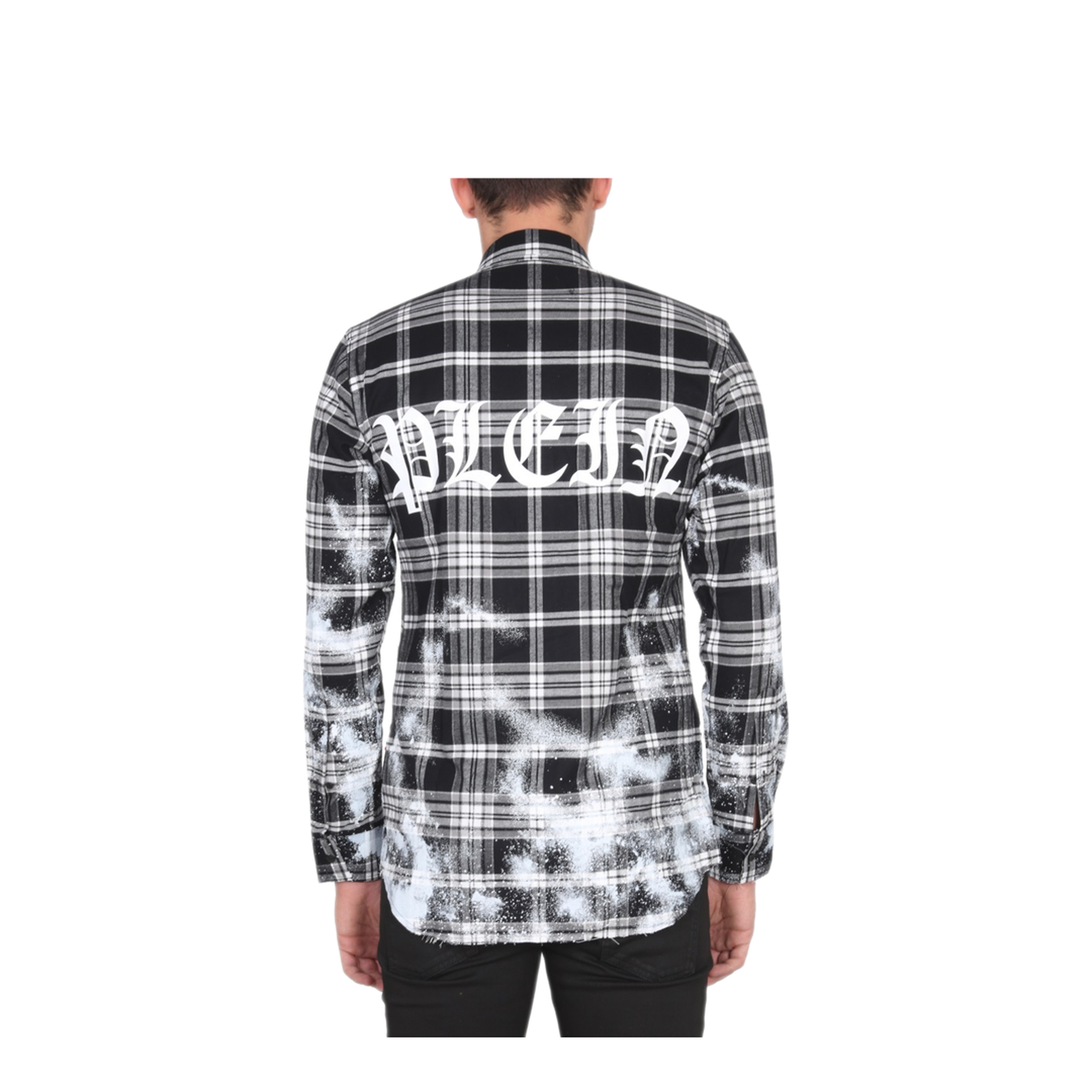 MAYFEYR - PHILIPP PLEIN - Tartan Pattern Shirt - AABCMRP1837PTE003N02