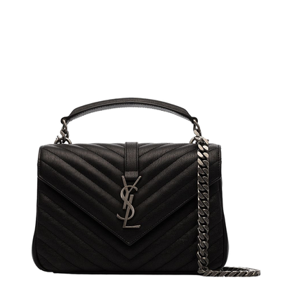 College Medium in Quilted Leather