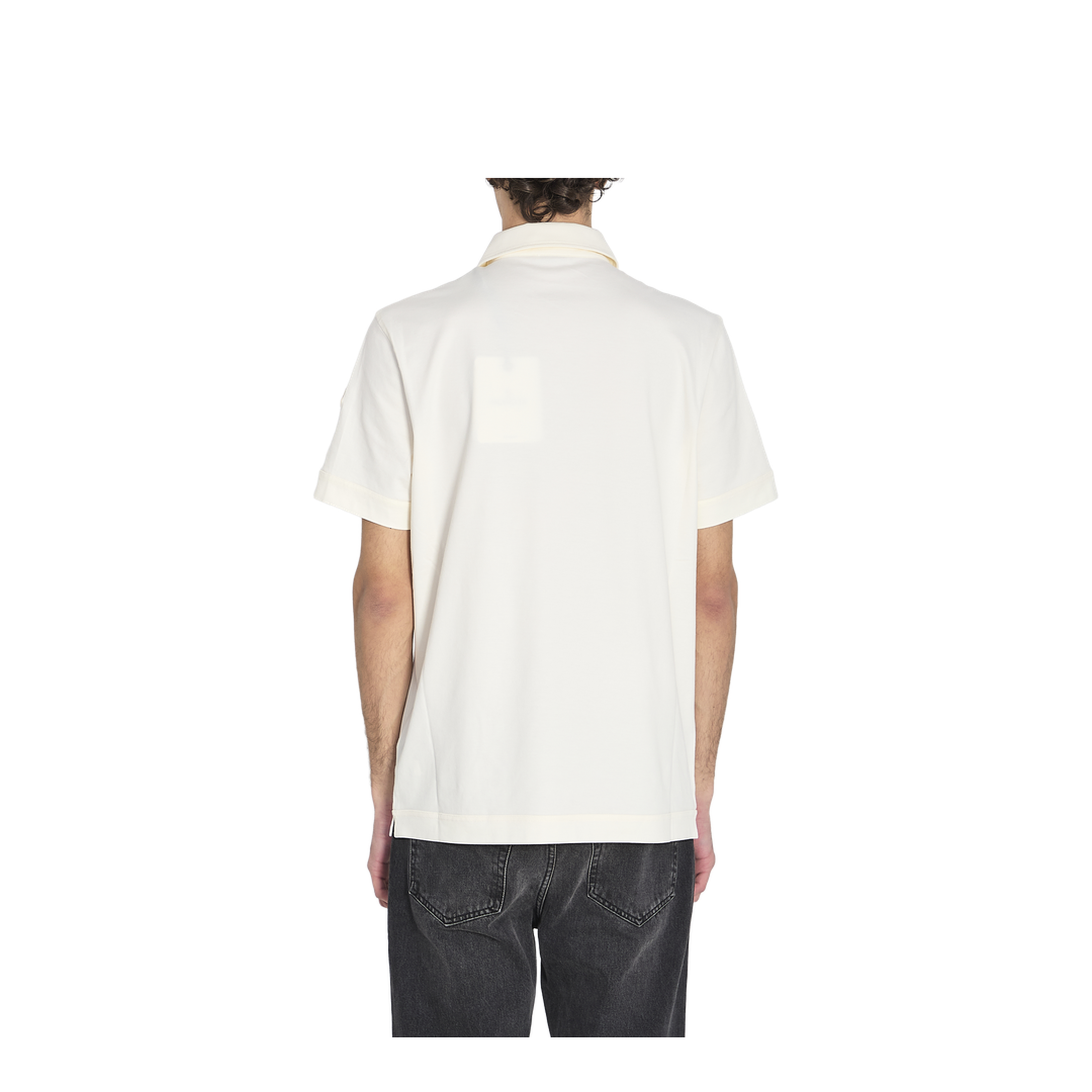 MAYFEYR - Moncler - Polo Shirt In Stretch Cotton Piqué - L10918A0002989BEC050