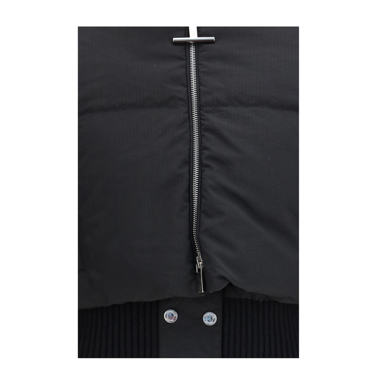 MAYFEYR - Thom Browne - Short Padded Jacket With Front Zip - FOR130YF1095001