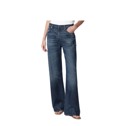 MAYFEYR - Haikure - Korea Jeans In Washed Dark Blue Denim - HEW03185DF207COL0944