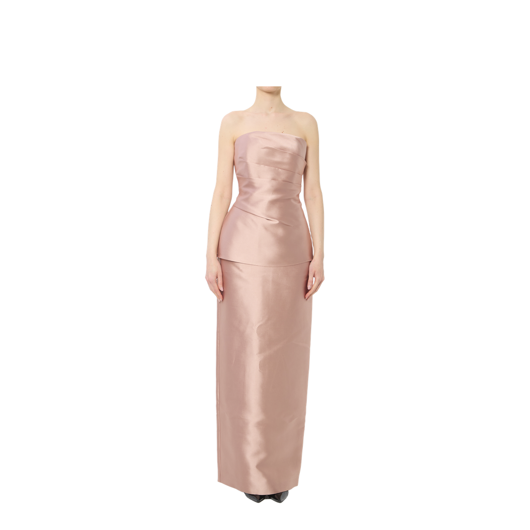 MAYFEYR - Solace London - Lucille Maxi Dress - OS47034NUDE