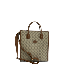 GG Supreme Tote Bag, Gold Hardware