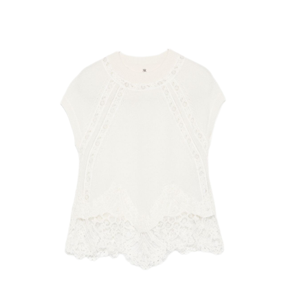 MAYFEYR - Ermanno Scervino - Top White - D495L307APTPYU14300