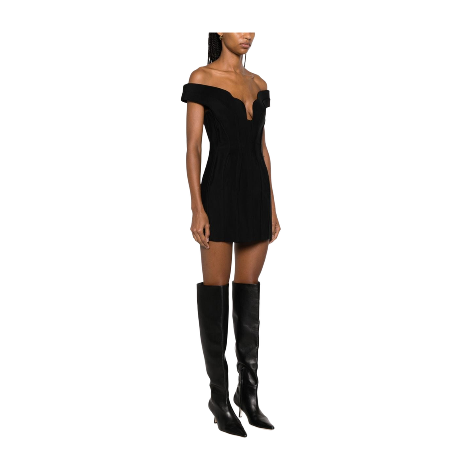 Corset-Style Mini Dress