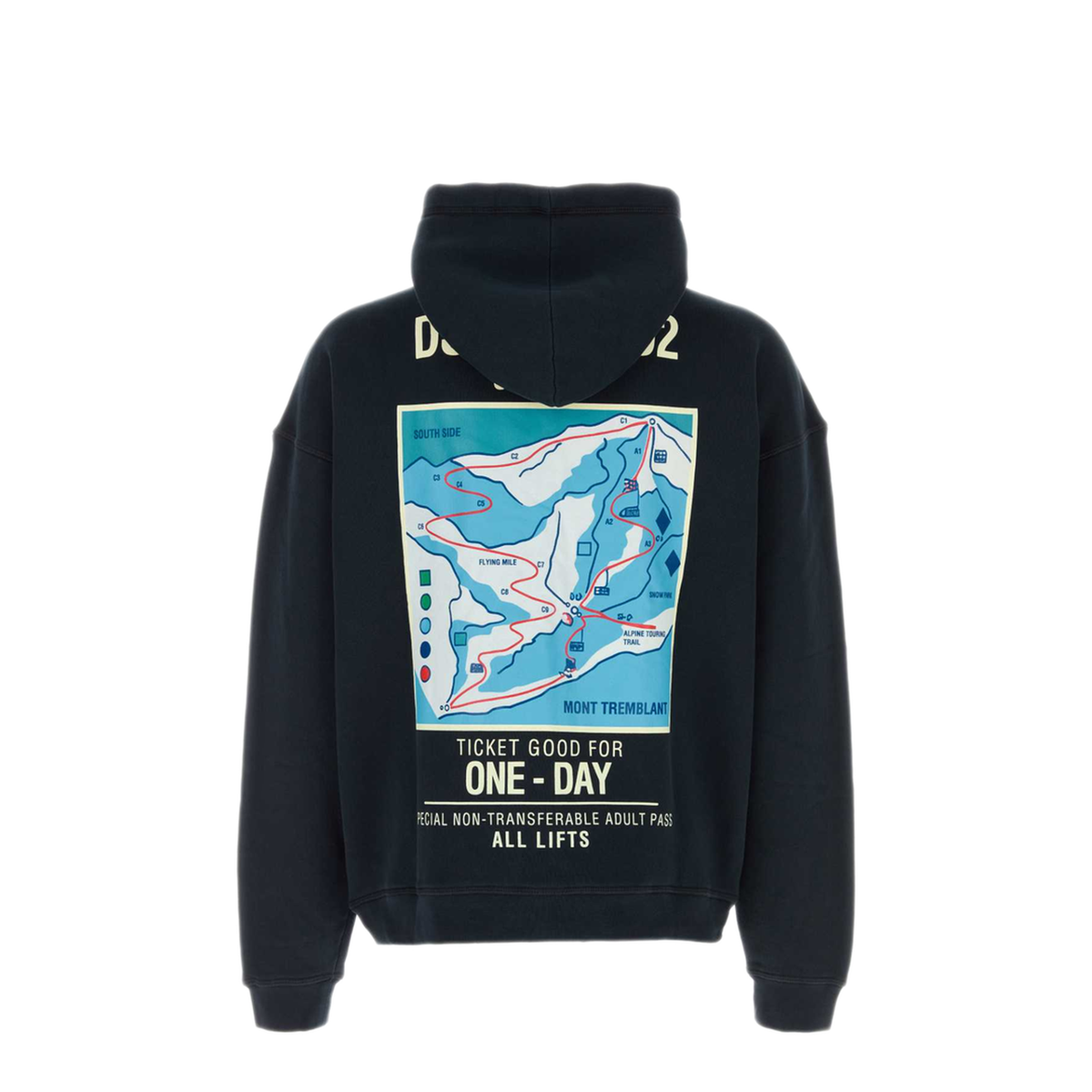 MAYFEYR - Dsquared2 - Relax Fit Zipped Hoodie - S71HG0166D25034524