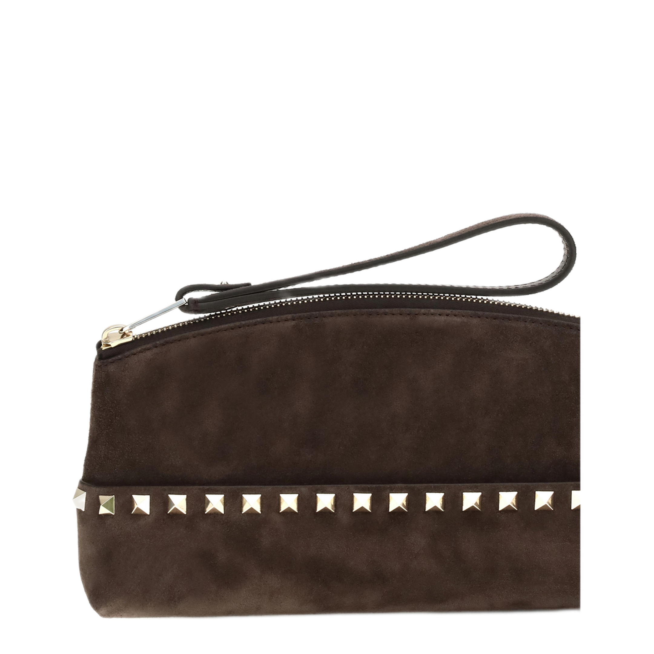 MAYFEYR - Valentino - Rockstud Suede Pouch - 9W2P0BB5KQQ