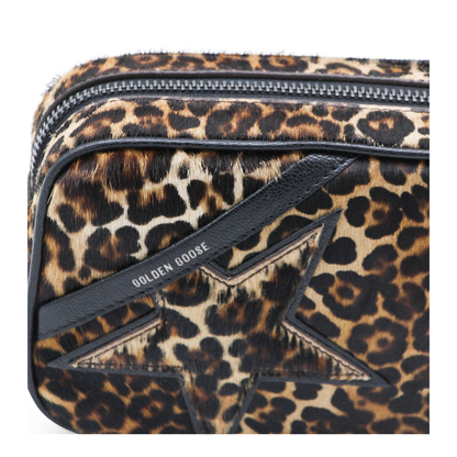 Mini Star Bag Mini Pony Skin Crossbody Bag - Beige, Brown and Black