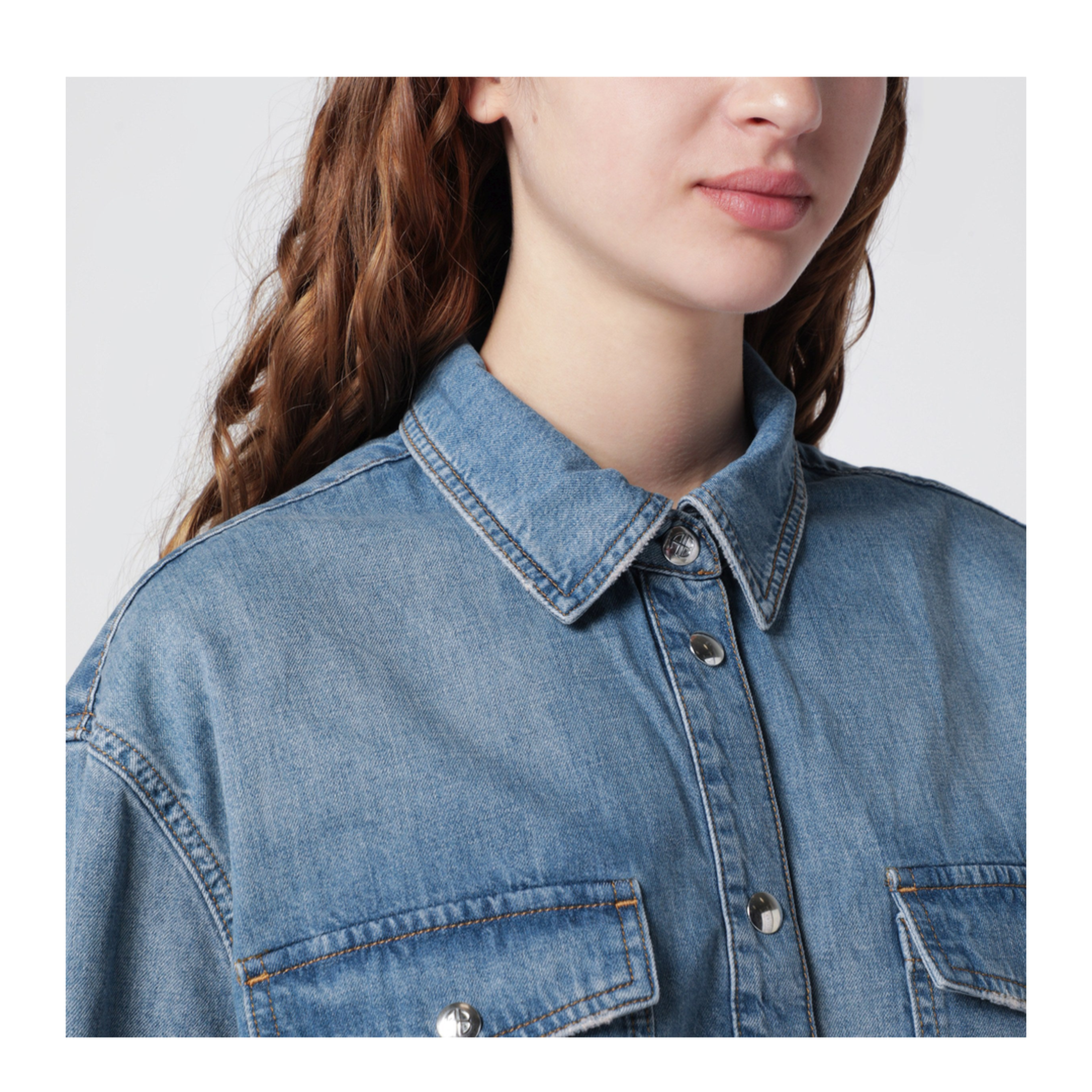 MAYFEYR - Anine Bing - Paxton Denim Shirt - A-07-11690COWHD71