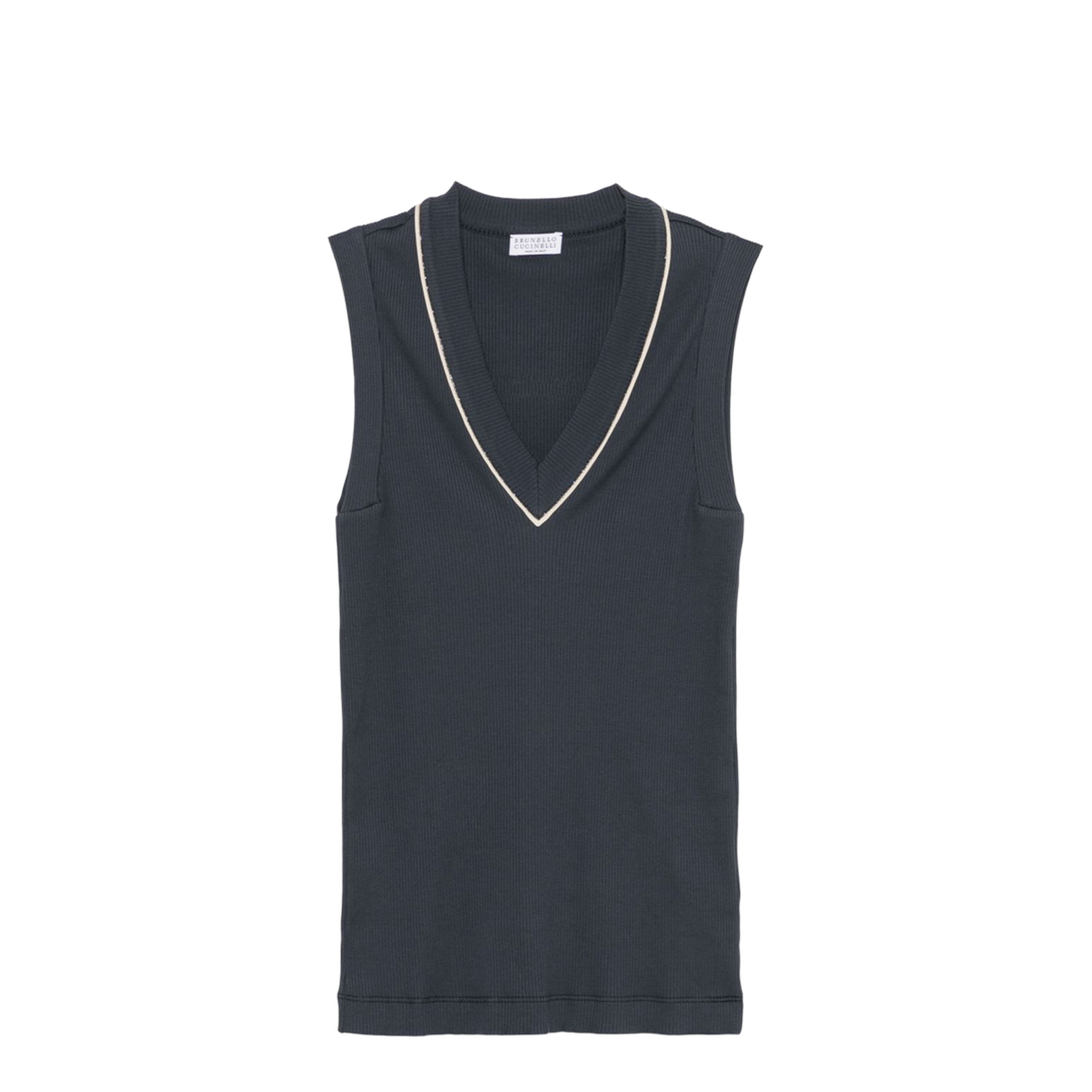 Cotton V-Necked Top