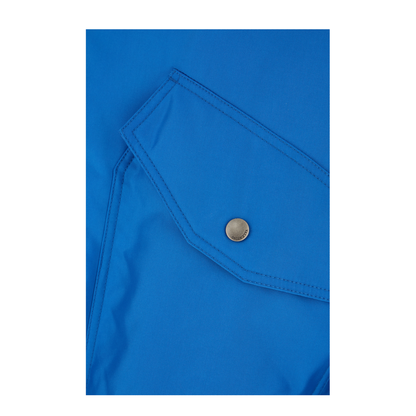 Light Blue Nylon Padded Bomber Jacket