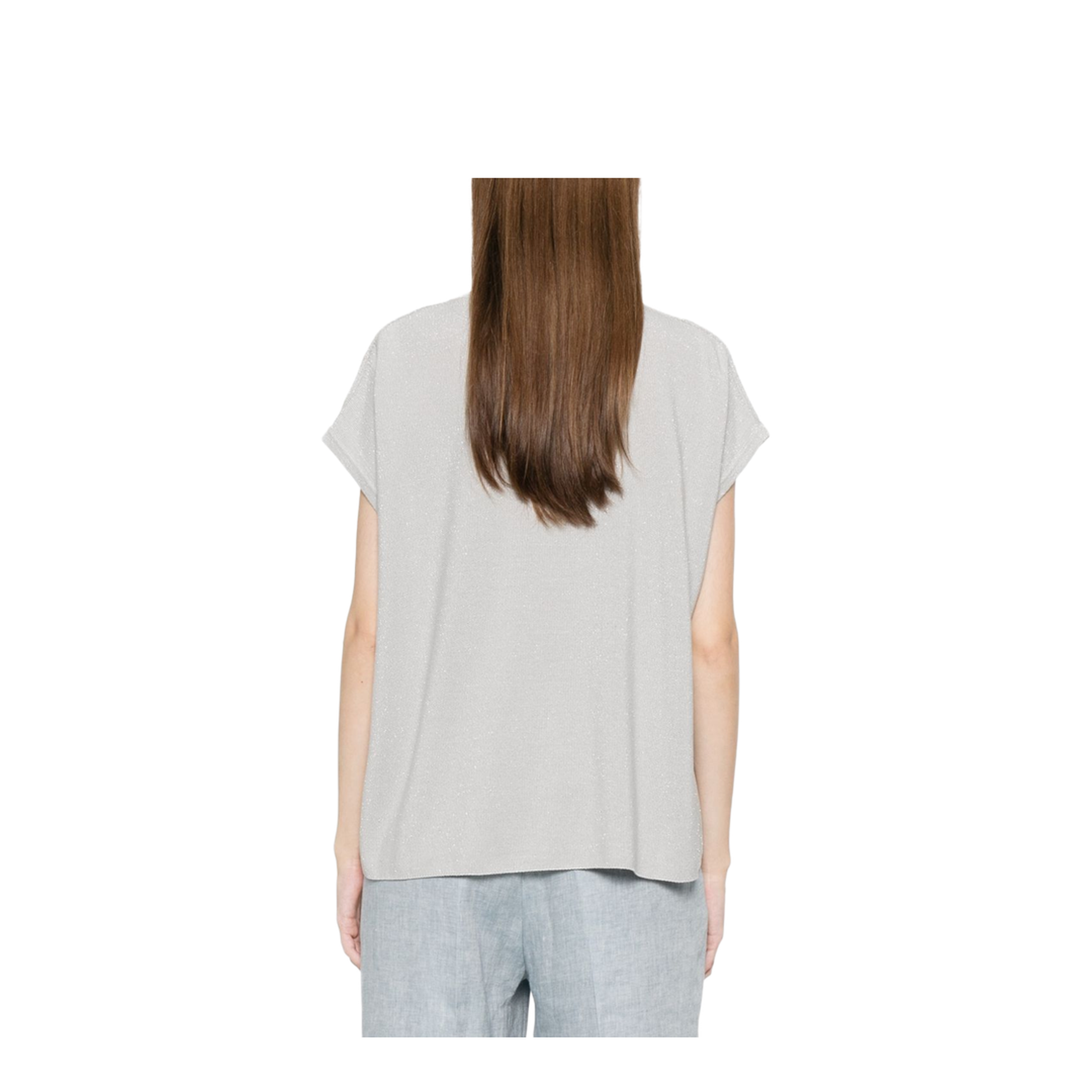 MAYFEYR - Fabiana Filippi - Top Grey - MAD276F486M2208200