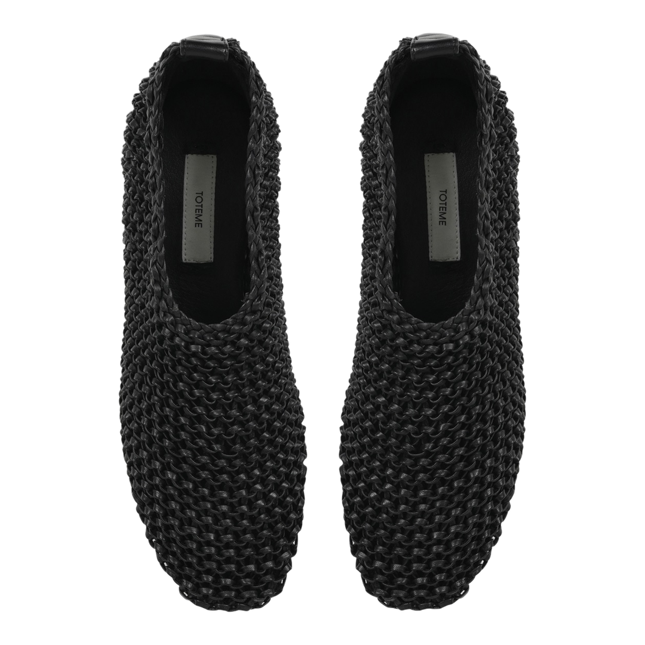 MAYFEYR - Toteme - Leather Ballerina - 252WAS2358LE0134BLACK001