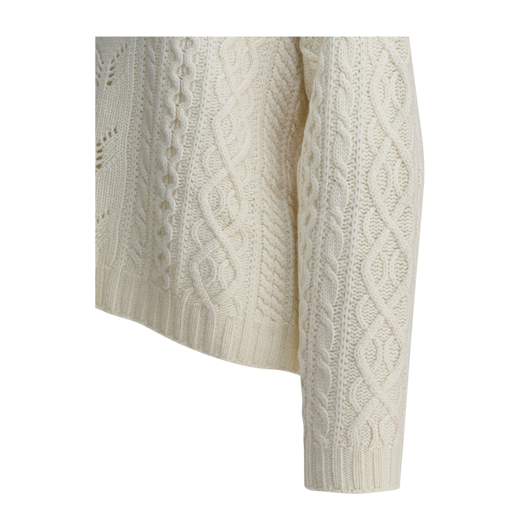 MAYFEYR - Sandbeige - Knitwear - SBC3NT03ACWHITE