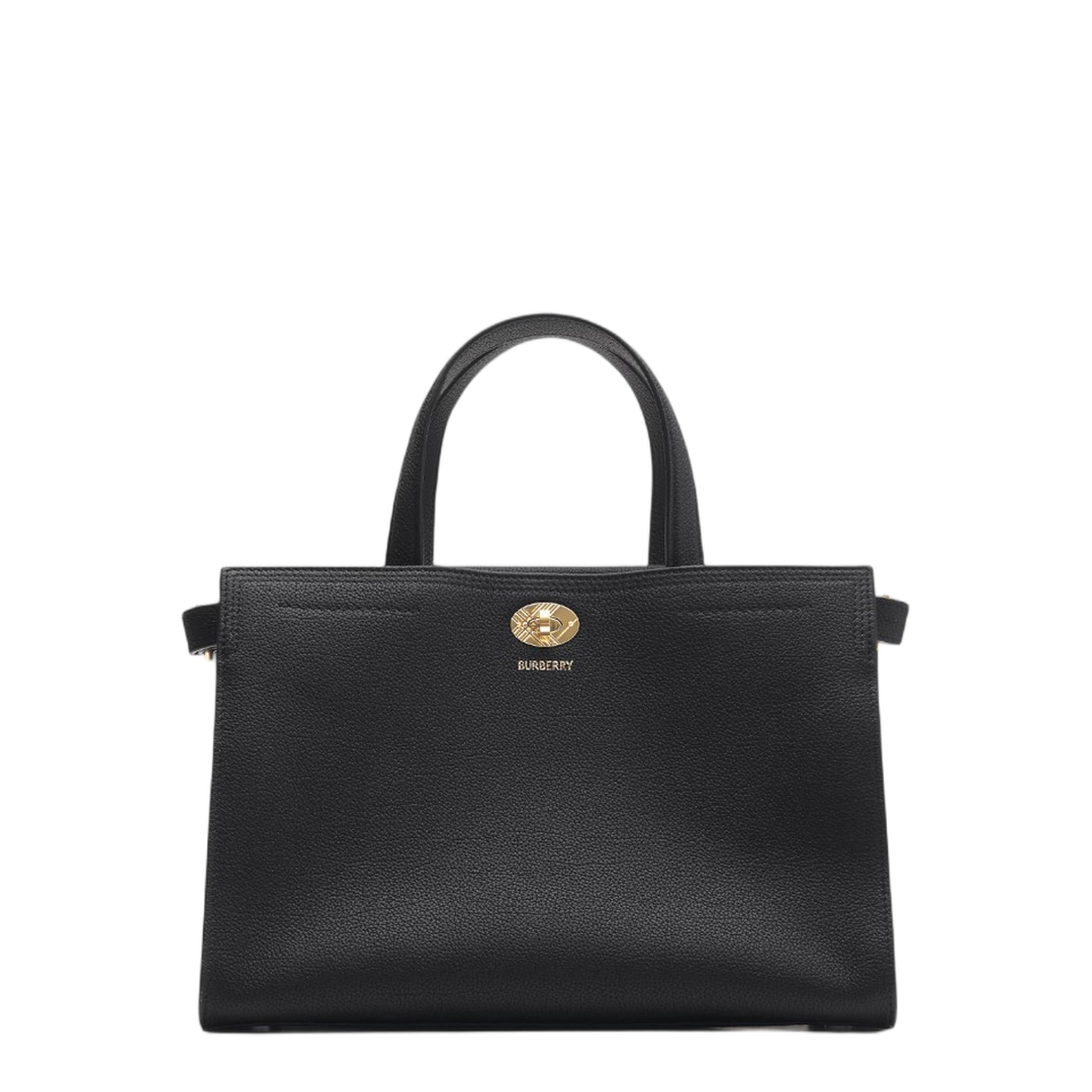 Black Leather Small Cotswolds Handbag