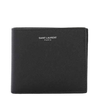 Paris Leather Wallet - Black