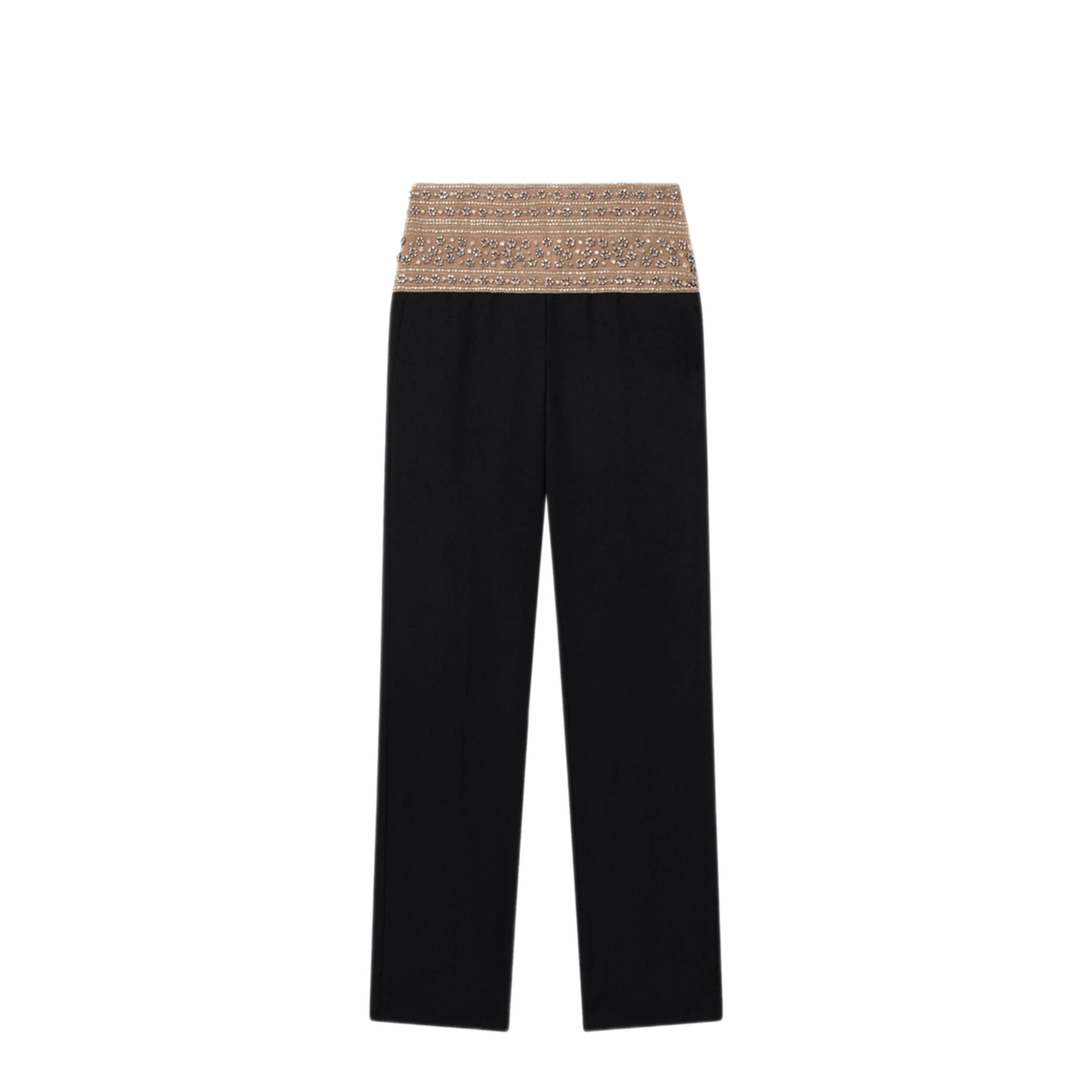 MAYFEYR - Stella Mccartney - Crystal-Embellished Wool Trousers - 6401953DU6551000