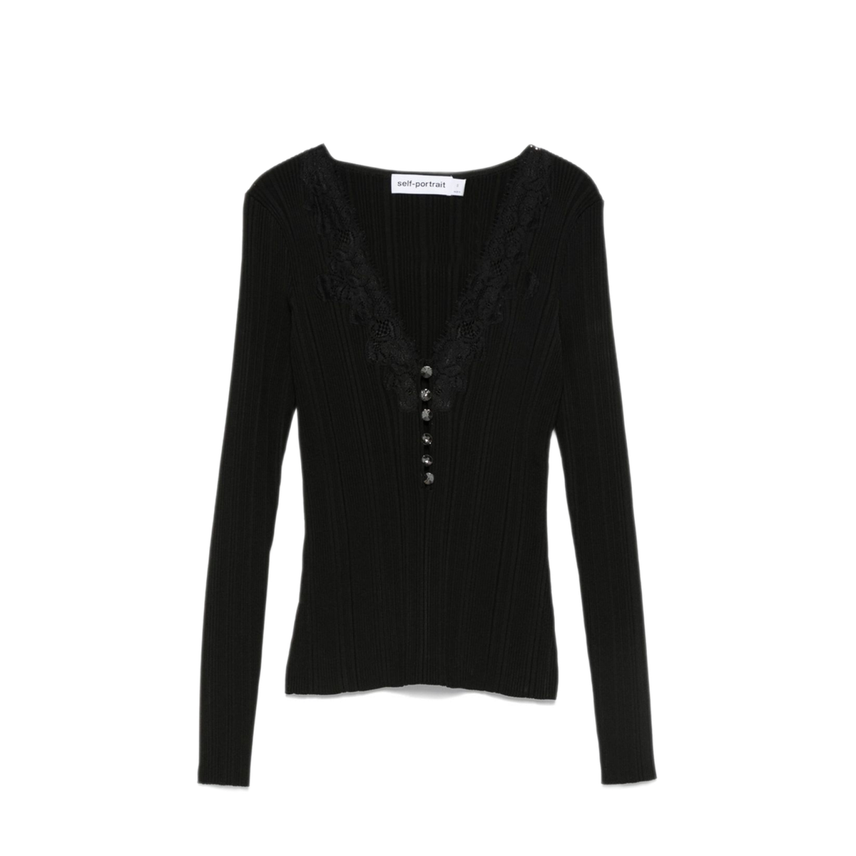 MAYFEYR - Self Portrait - Self Portrait Sweaters Black - AW25042TBLACK