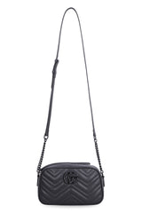 GG Marmont Small Shoulder Bag, Lacquered Hardware