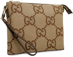 Jumbo GG Messenger Bag, Gold Hardware