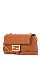 Baguette FF Shoulder Bag, Gold Hardware