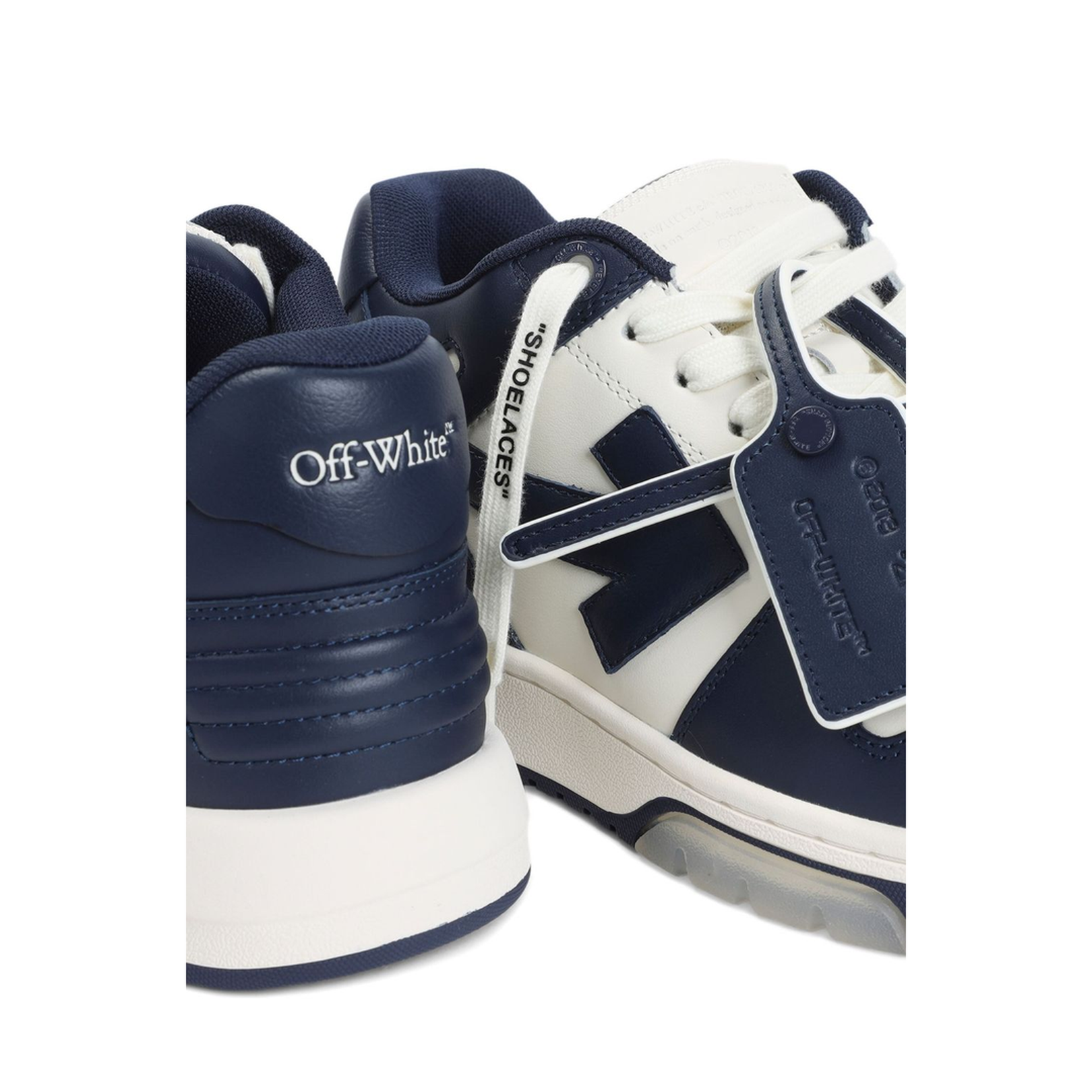 Out Of Office OOO Low Tops White Petrol