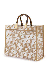 Sunshine Medium Tote Bag, Gold Hardware