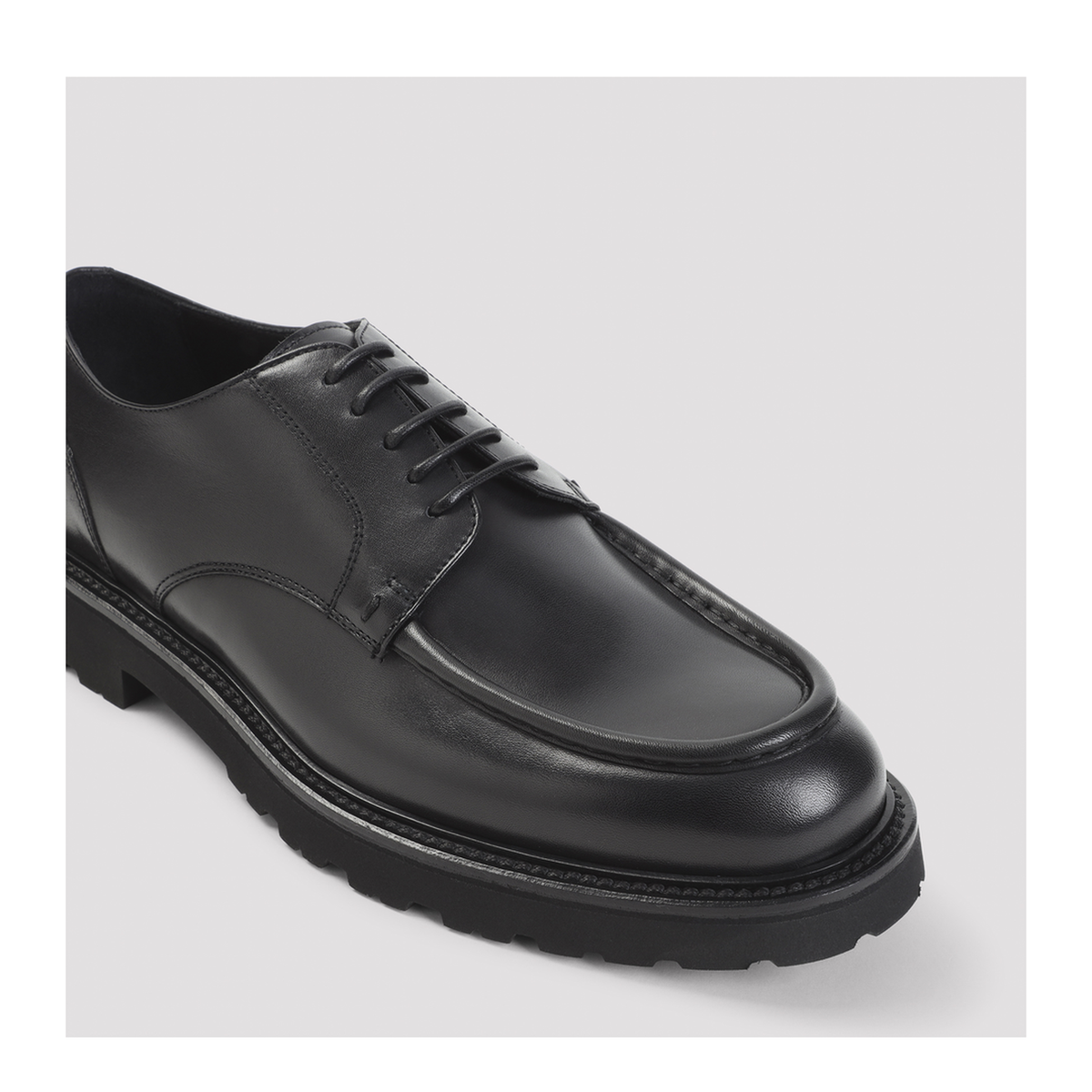 MAYFEYR - CANALI - Dark Grey Wamp Derby Shoes - 621266RA00527112