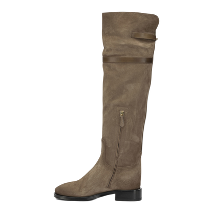 MAYFEYR - Santoni - Janelle Knee High Boots - WSHM72370BJ2SHVIM21M21