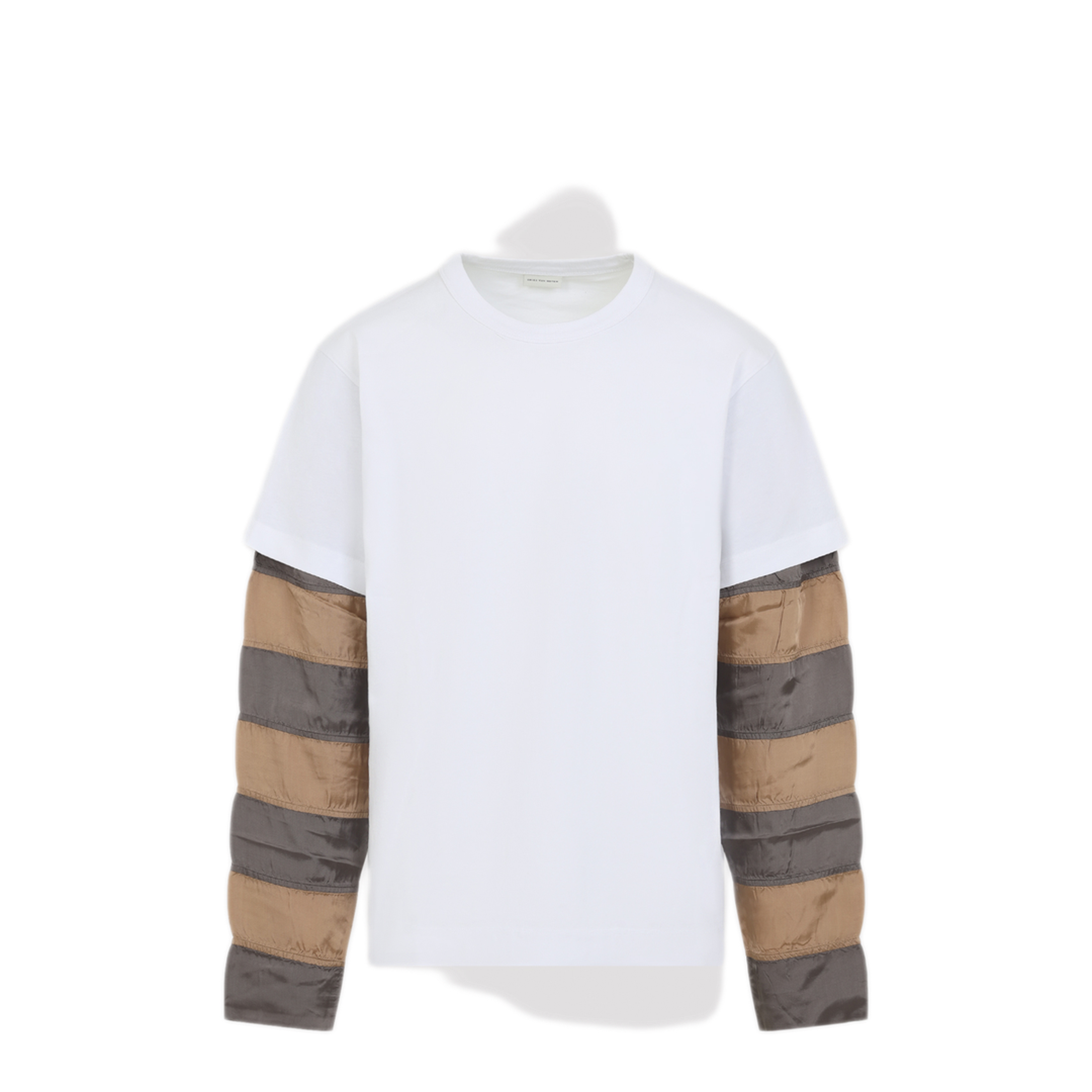 MAYFEYR - Dries Van Noten - Heedar Ls White Cotton T Shirt - 26102111436031