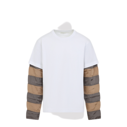 MAYFEYR - Dries Van Noten - Heedar Ls White Cotton T Shirt - 26102111436031