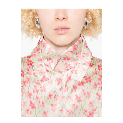 Shirt in Viscose White