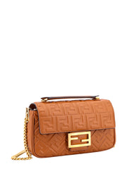 Baguette FF Shoulder Bag, Gold Hardware