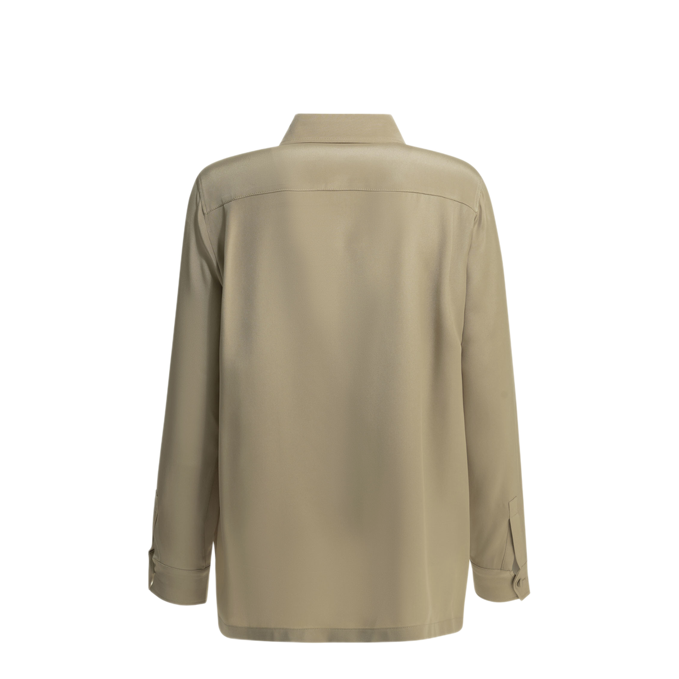 MAYFEYR - Max Mara - Casual Shirt In Silk Cr Pe De Chine - 2621116021600MXMGERANIO007