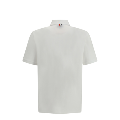 MAYFEYR - Thom Browne - Polo With Iconic Bands - MJP110P00050