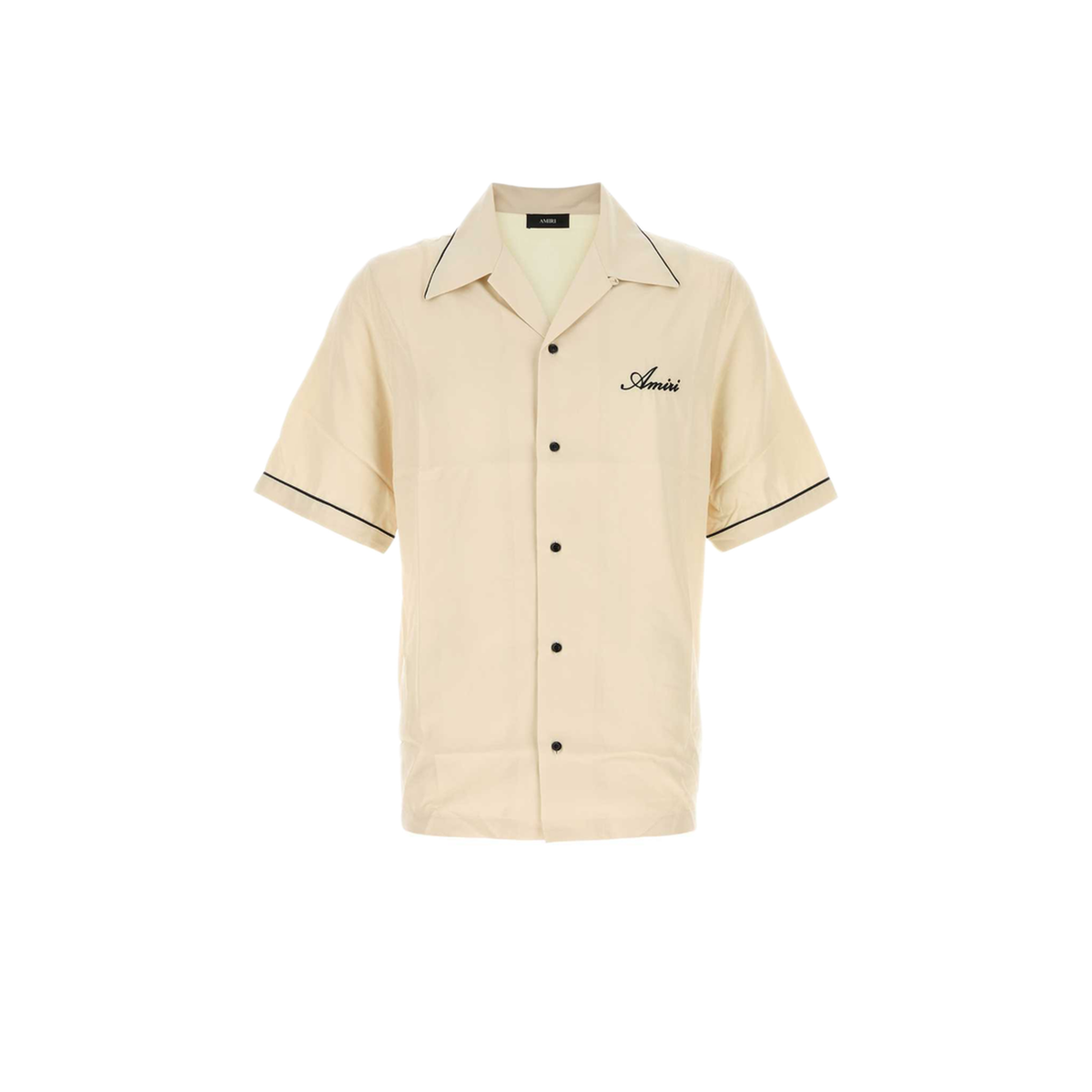 MAYFEYR - Amiri - Wolf Embroidered Camp Shirt - AM426SH068ALABASTER
