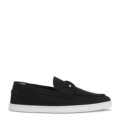 Slip-On Style Round Toe Flat Rubber Sole