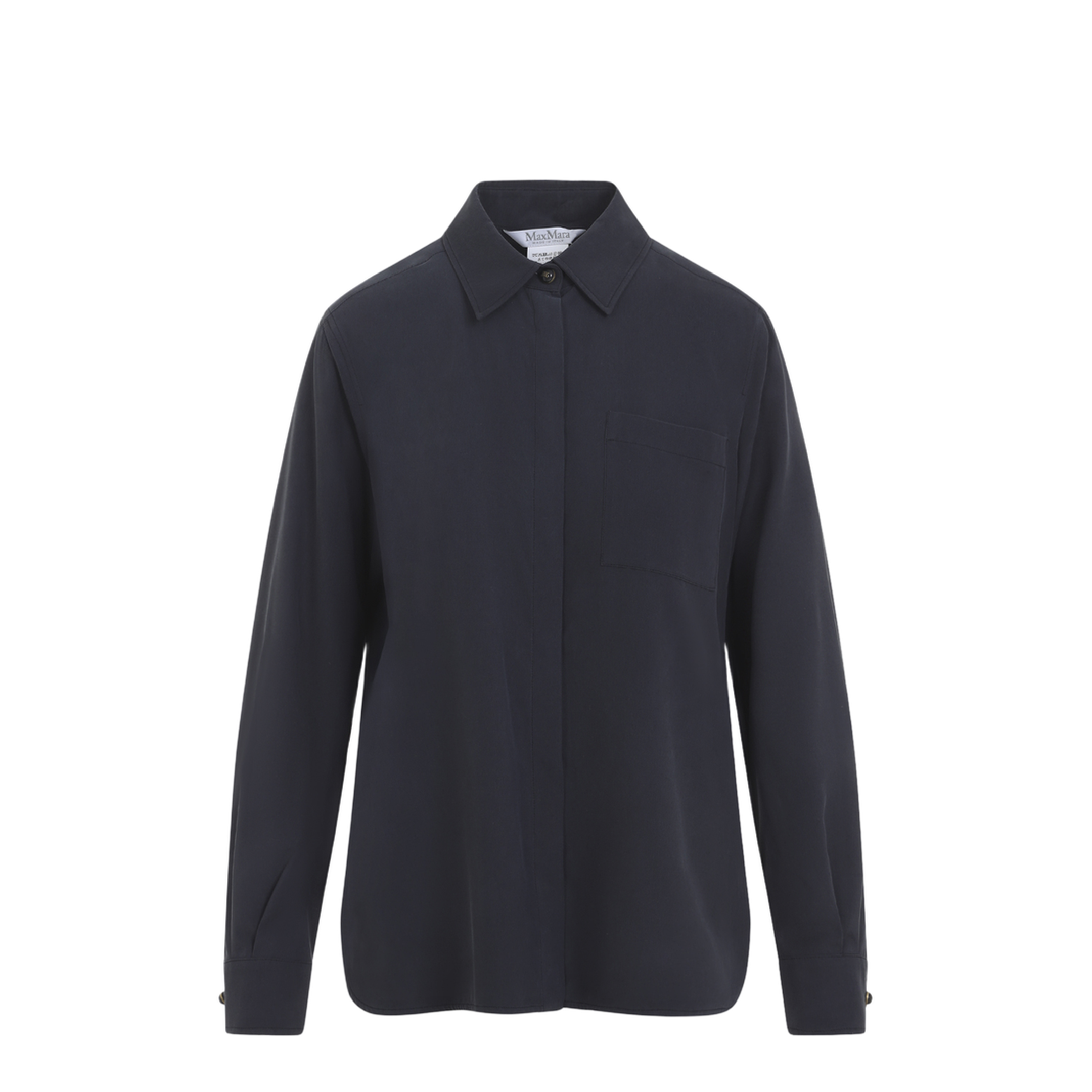 MAYFEYR - Max Mara - Siamese Washed Silk Shirt - 2611111151600