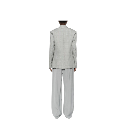 MAYFEYR - Victoria Beckham - Check Wool Double-Breasted Tailored Jacket - 1126WJK006911B9640