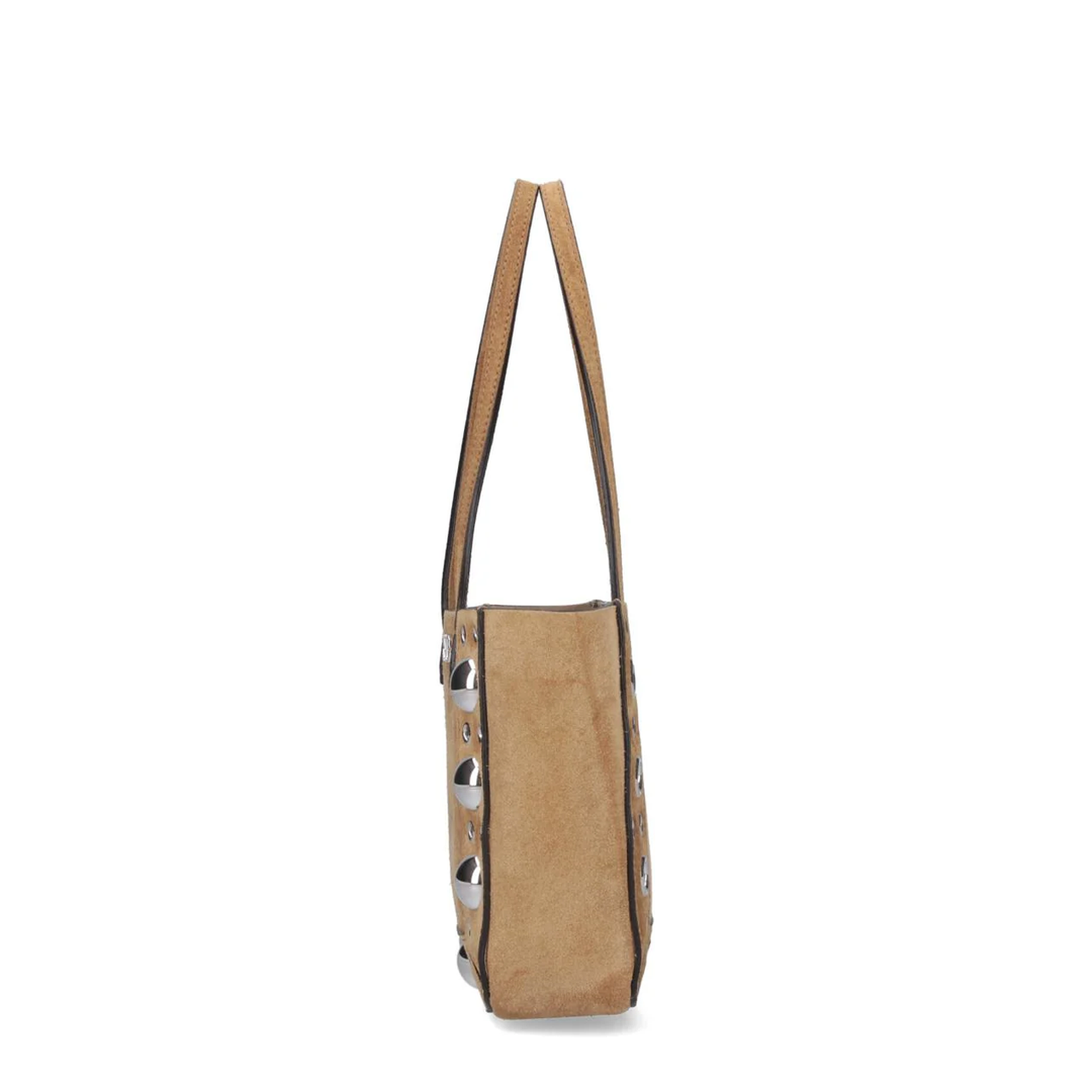 Suede Shopping Bag